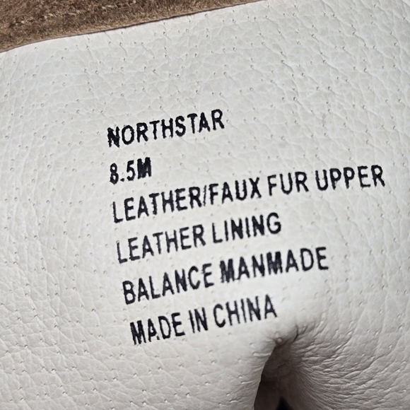 CECELIA NEW YORK North Star Chestnut Suede Leather Faux Fur Wedge Boots Size 8.5 - Picture 10 of 11